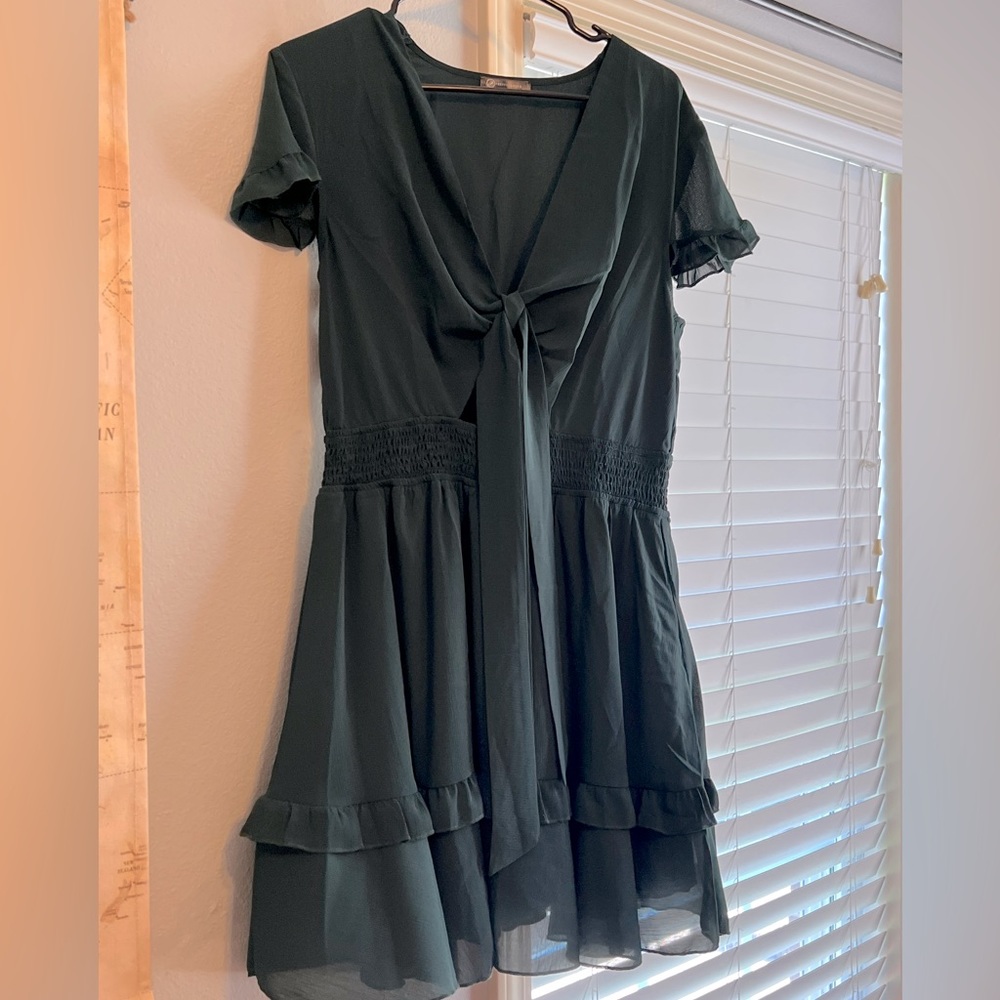 Dress • Prettygarden• Dark Green • XL